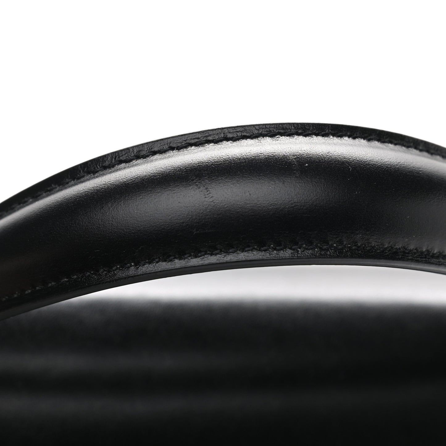 Smooth Calfskin Medium Classic Monogram Cassandra Top Handle Black Rouge Legion