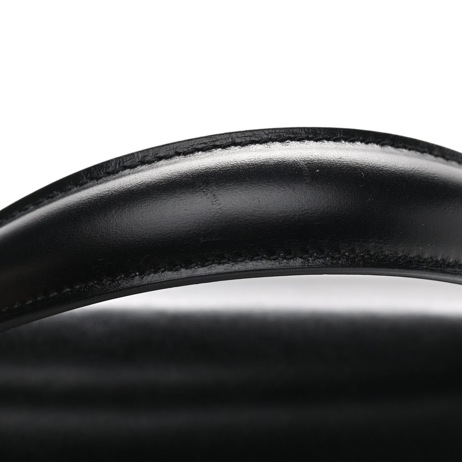 Saint Laurent Smooth Calfskin Medium Classic Monogram Cassandra Top Handle Black Rouge Legion 12 of 14