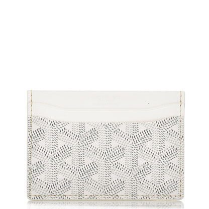 Goyard Goyardine Saint Sulpice Card Holder White 1 of 6