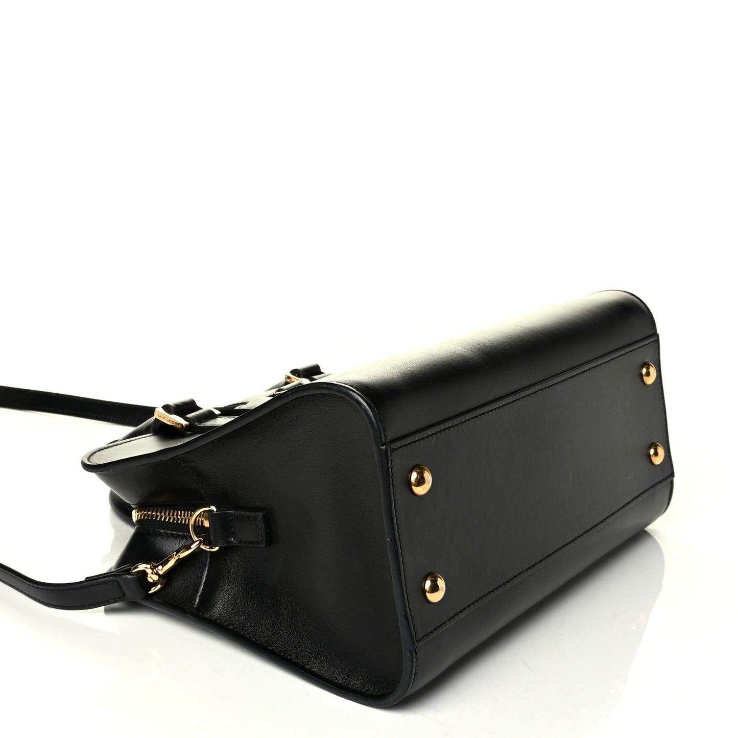 Calfskin Monogram Baby Cabas Black