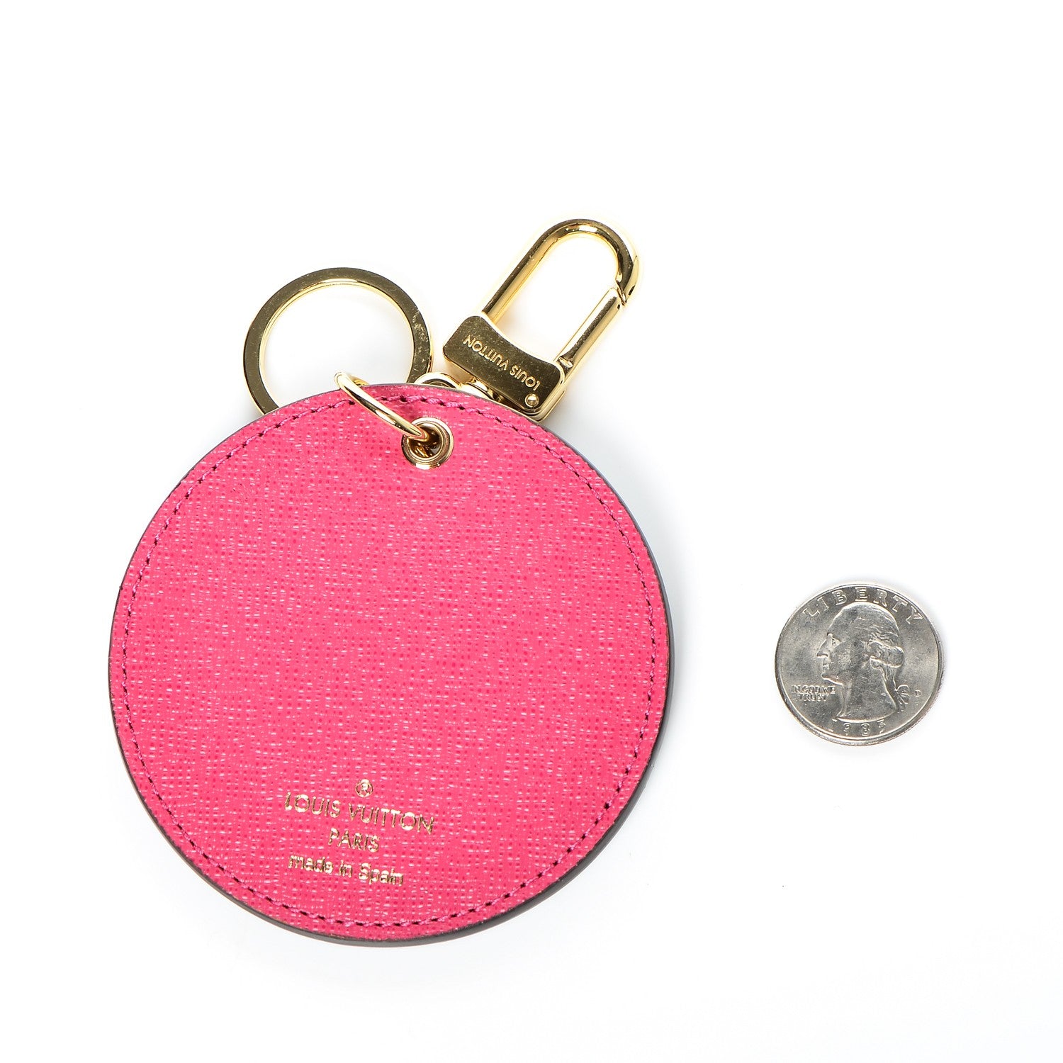 Louis Vuitton Monogram World Tour Bag Charm Key Holder 2 of 5