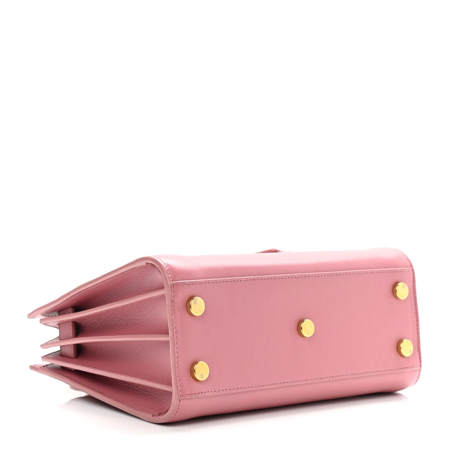 Calfskin Nano Sac De Jour Rose Dark