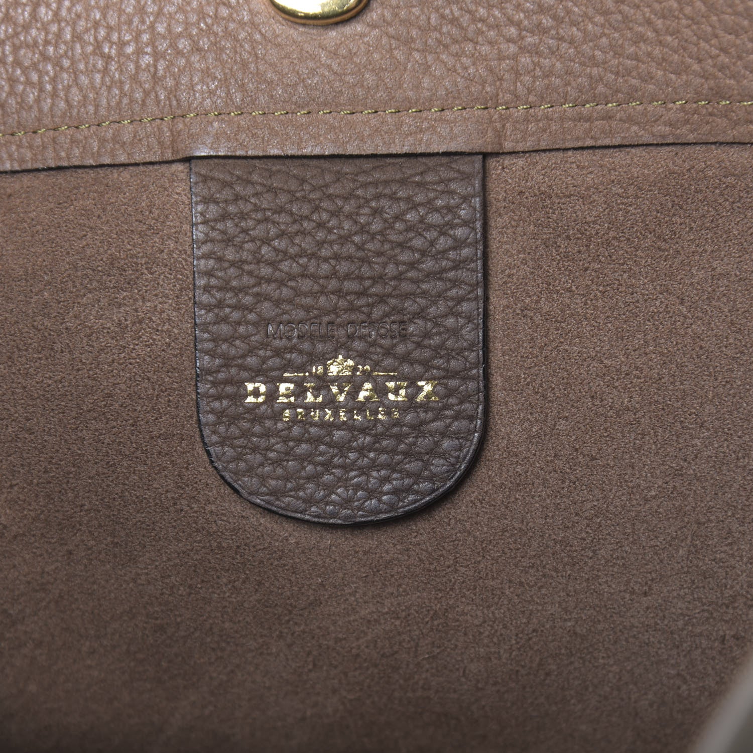 Delvaux Taurillon Le Pin Shoulder Bag 6 of 15
