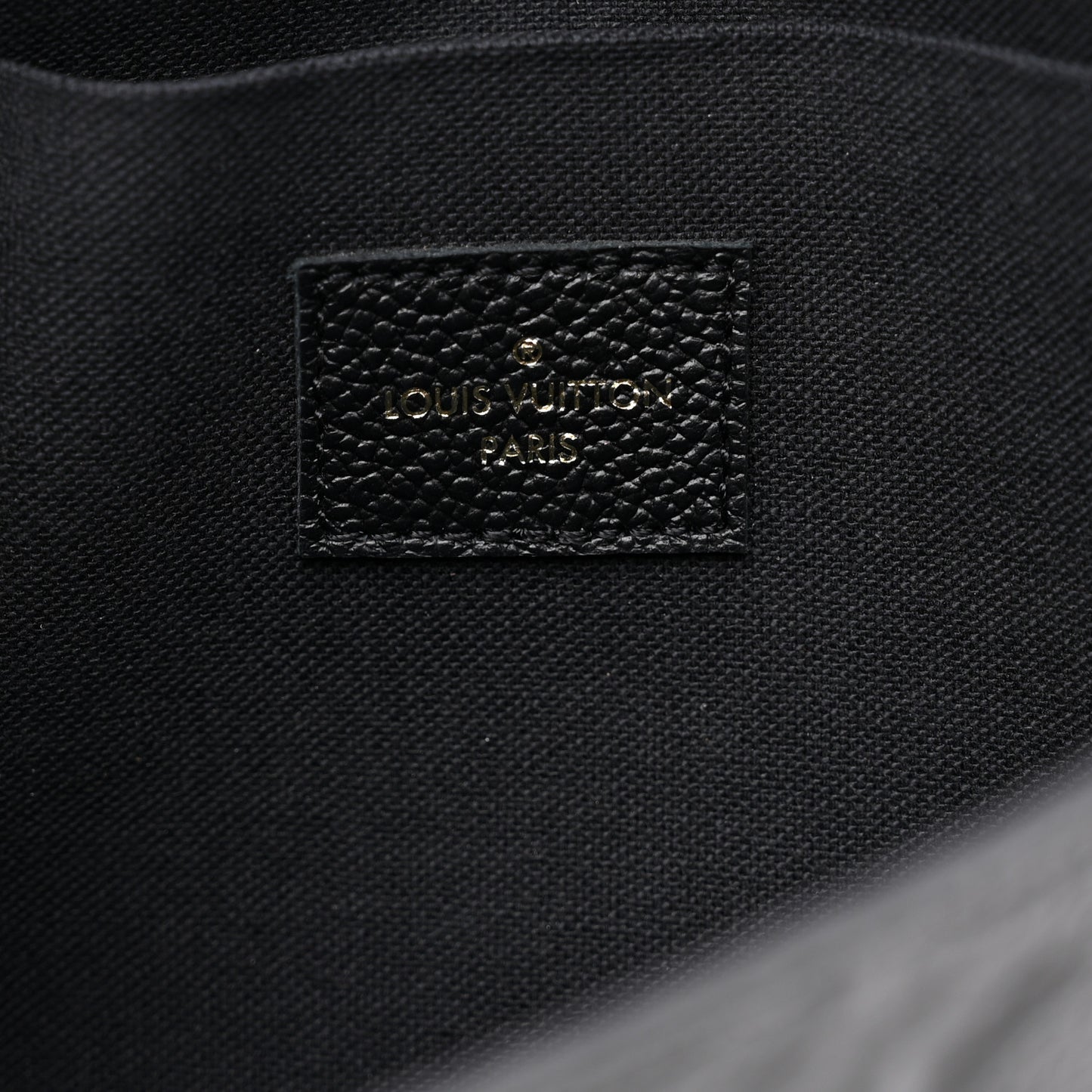 Empreinte Pochette Felicie Chain Wallet Black