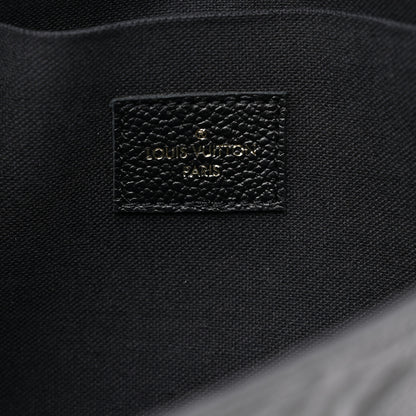 Louis Vuitton Empreinte Pochette Felicie Chain Wallet Black 7 of 12