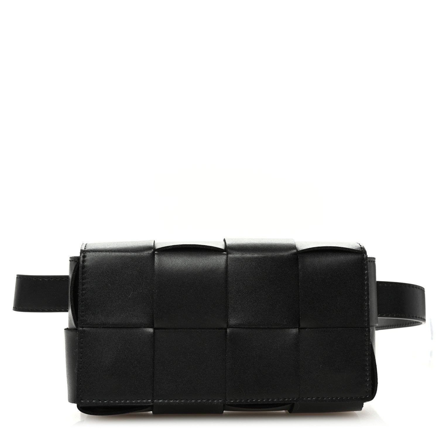 Bottega Veneta Nappa Maxi Intreccio The Belt Cassette Bag Black 1 of 9