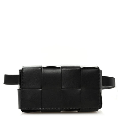 Bottega Veneta Nappa Maxi Intreccio The Belt Cassette Bag Black 1 of 9