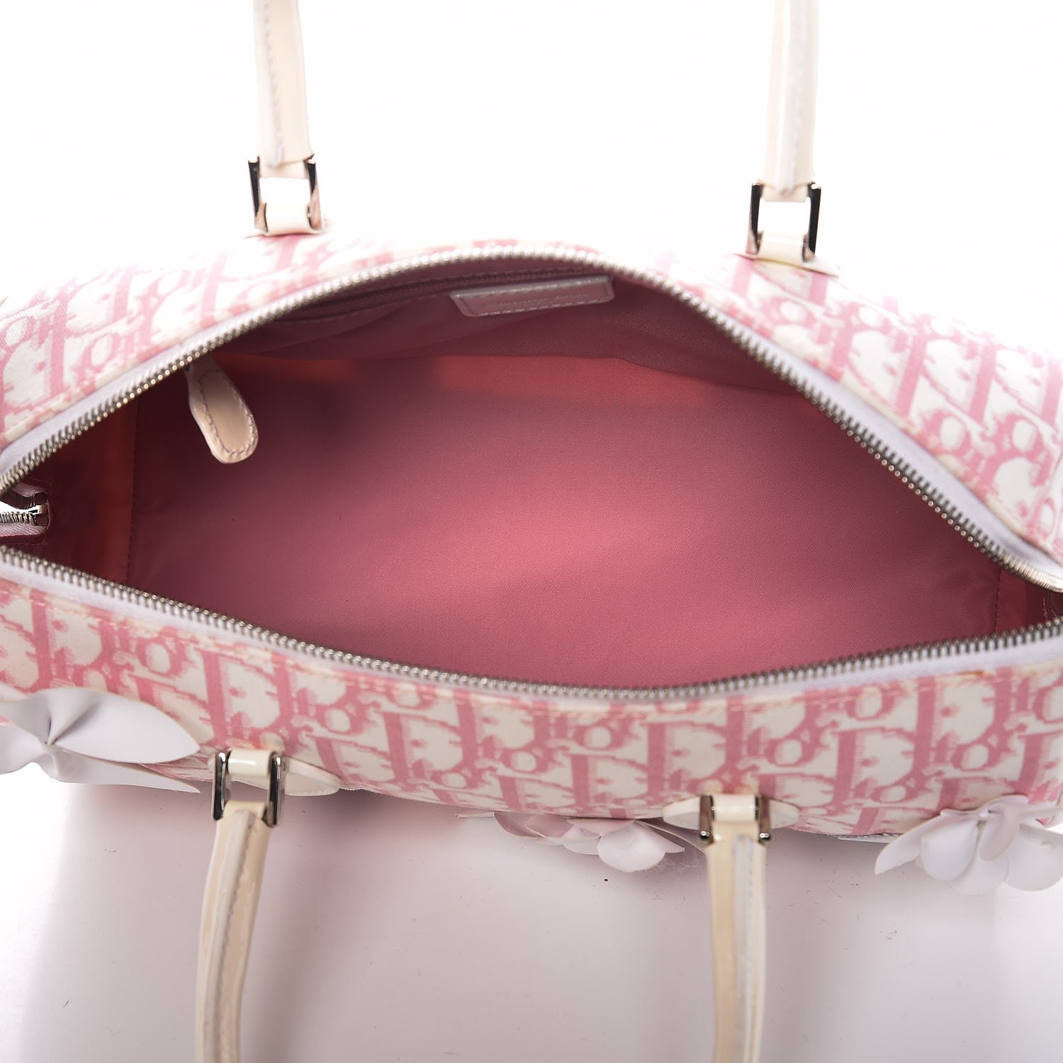 Christian Dior Monogram Girly Boston Pink 5 of 11