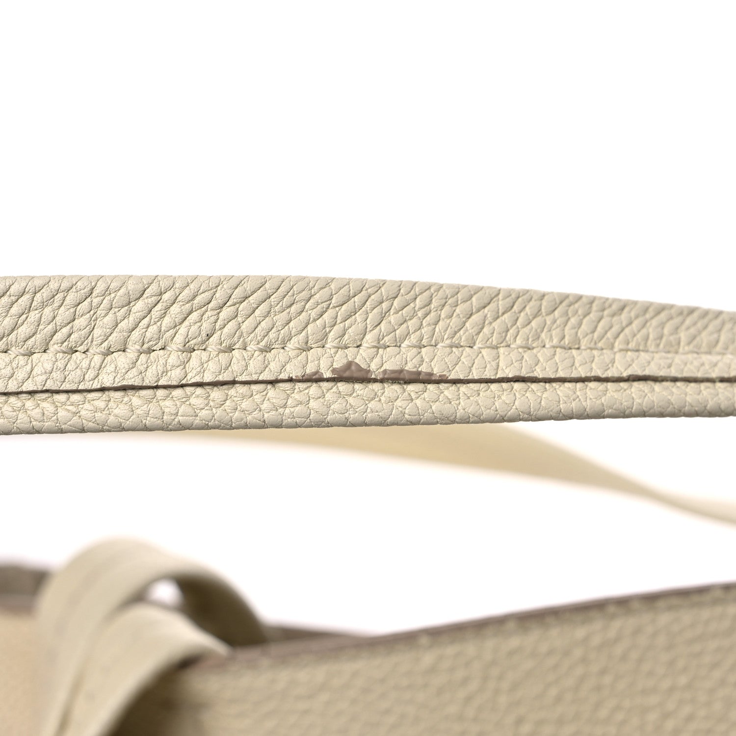 Celine Soft Grained Calfskin Small Belt Cabas Phantom Chalk 14 of 16