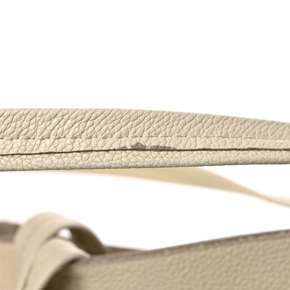 Celine Soft Grained Calfskin Small Belt Cabas Phantom Chalk 14 of 16