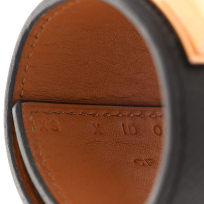 Hermes Epsom Collier de Chien CDC Bracelet XS Black 5 of 6