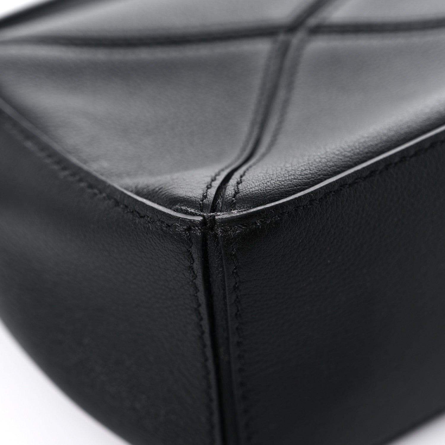 Loewe Calfskin Mini Puzzle Bag Black 9 of 11