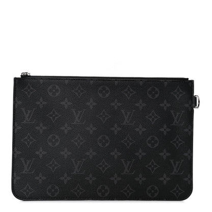 Louis Vuitton Monogram Eclipse Fragment Cabas Light Pochette 1 of 7