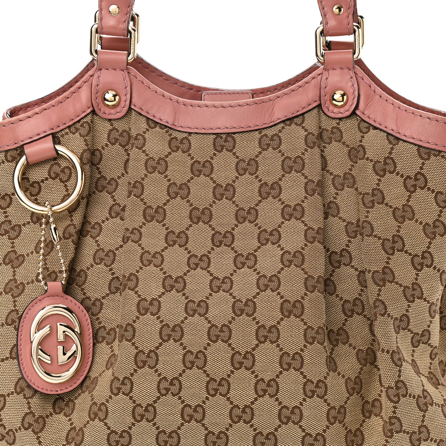 Monogram Medium Sukey Tote Pink