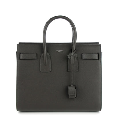 Saint Laurent Grained Calfskin Small Sac De Jour Anthracite 1 of 7