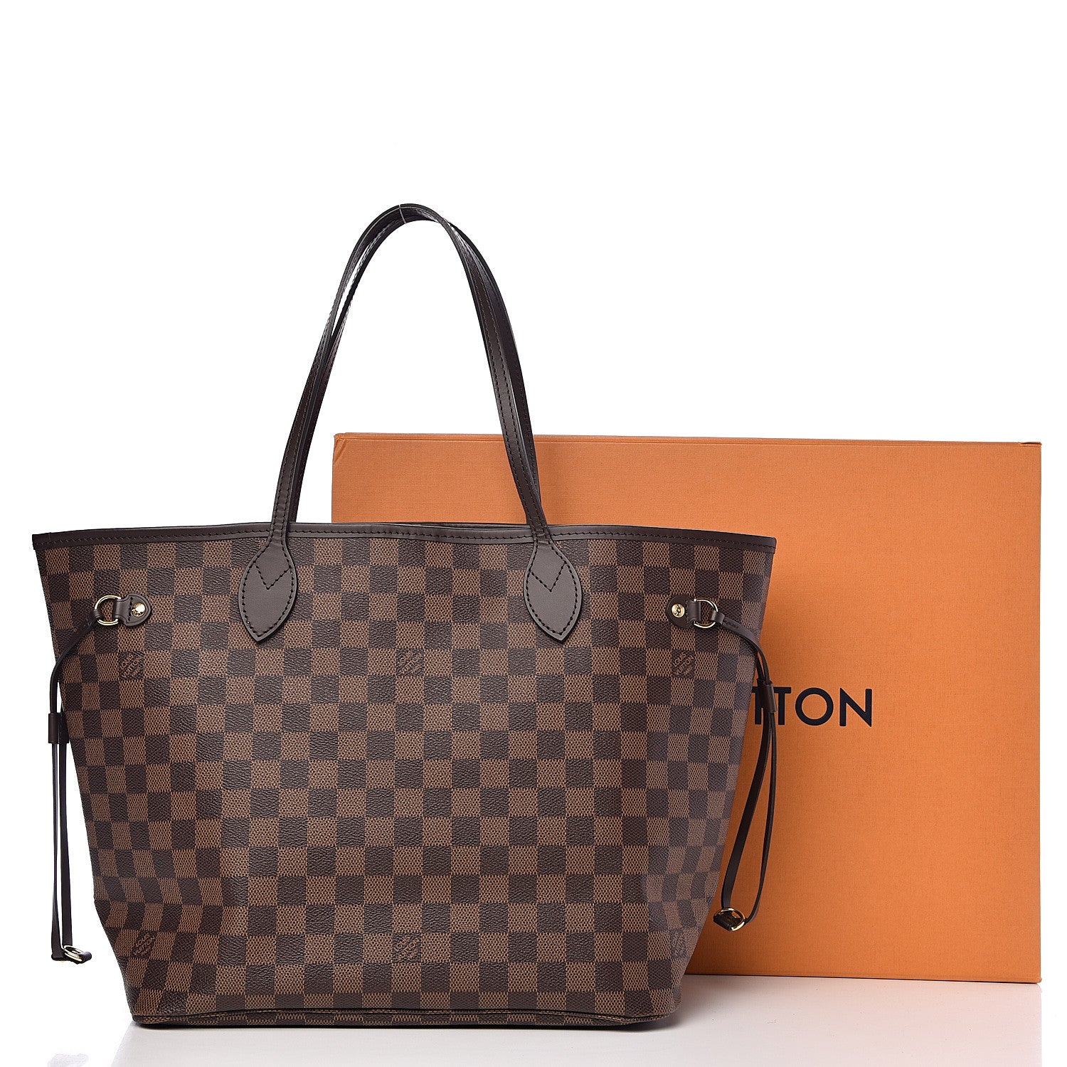Louis Vuitton Damier Ebene Neo Neverfull MM Rose Ballerine 17 of 17