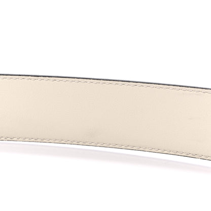 Gucci Guccissima Interlocking G Belt 75 30 Off White 6 of 6