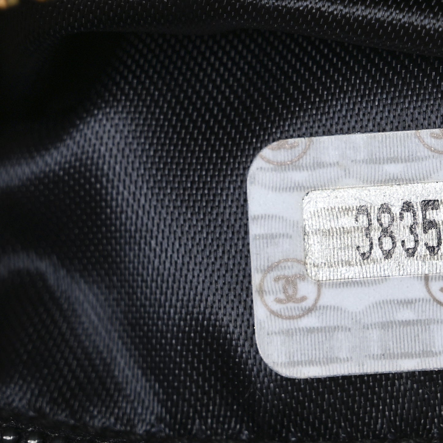 Caviar Quilted Shoulder Bag Black