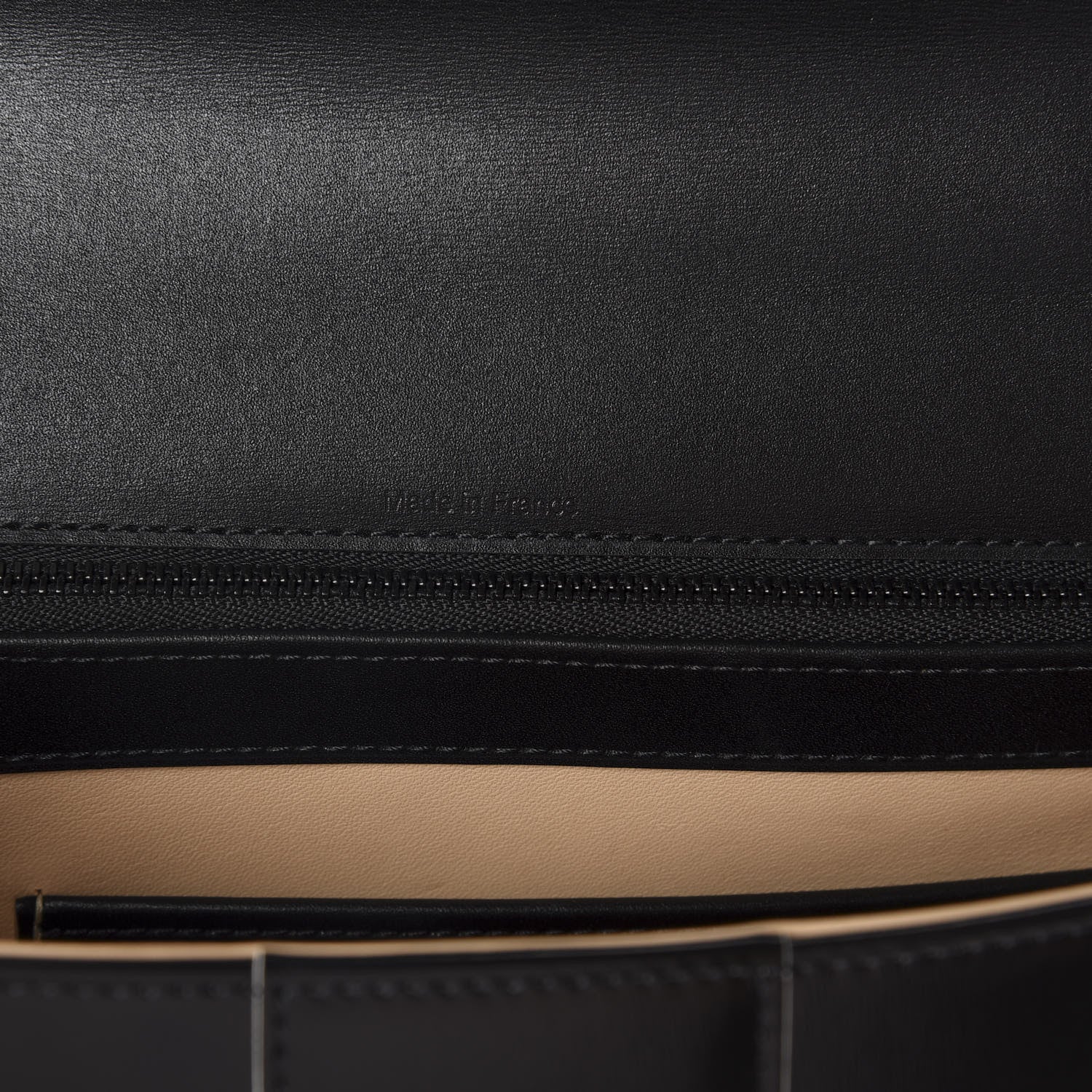 Delvaux Box Calfskin Light And Shadow MM Brillant Satchel Ivory Black 6 of 9
