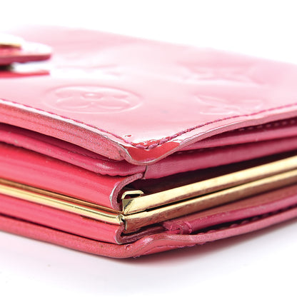 Louis Vuitton Vernis French Purse Wallet Framboise 18 of 20