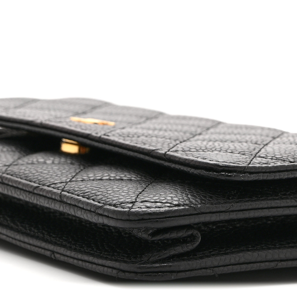 Chanel Caviar Quilted Wallet on Chain WOC Black 11 of 11