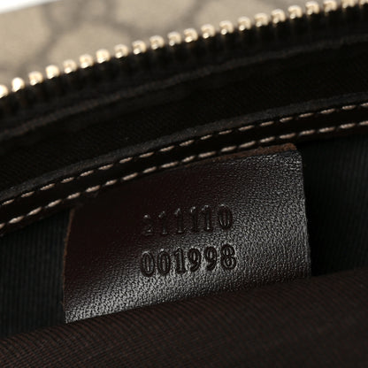 Gucci GG Supreme Monogram Belt Bag Dark Brown 7 of 10