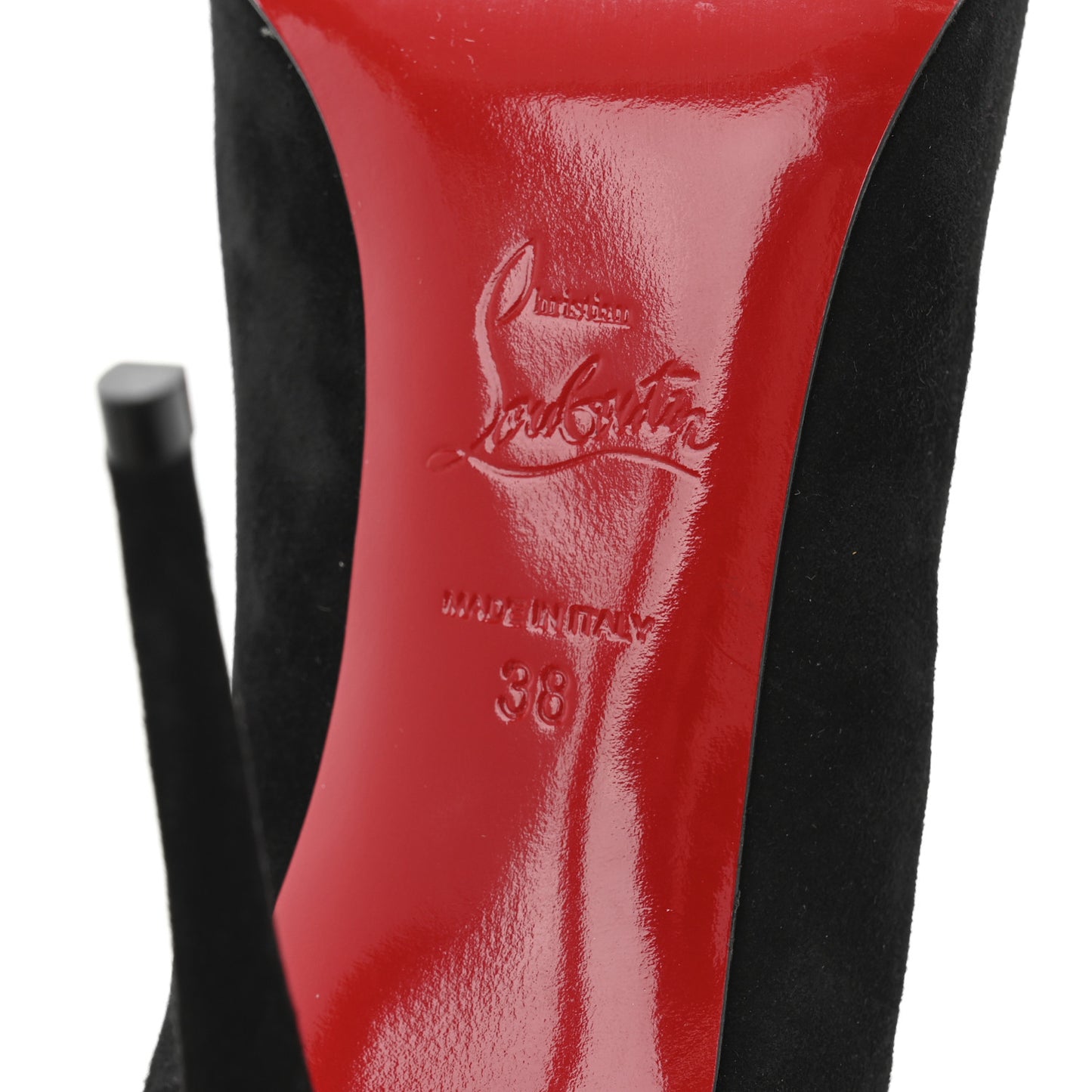 Suede Pigalle Follies 100 Pumps 38 Black