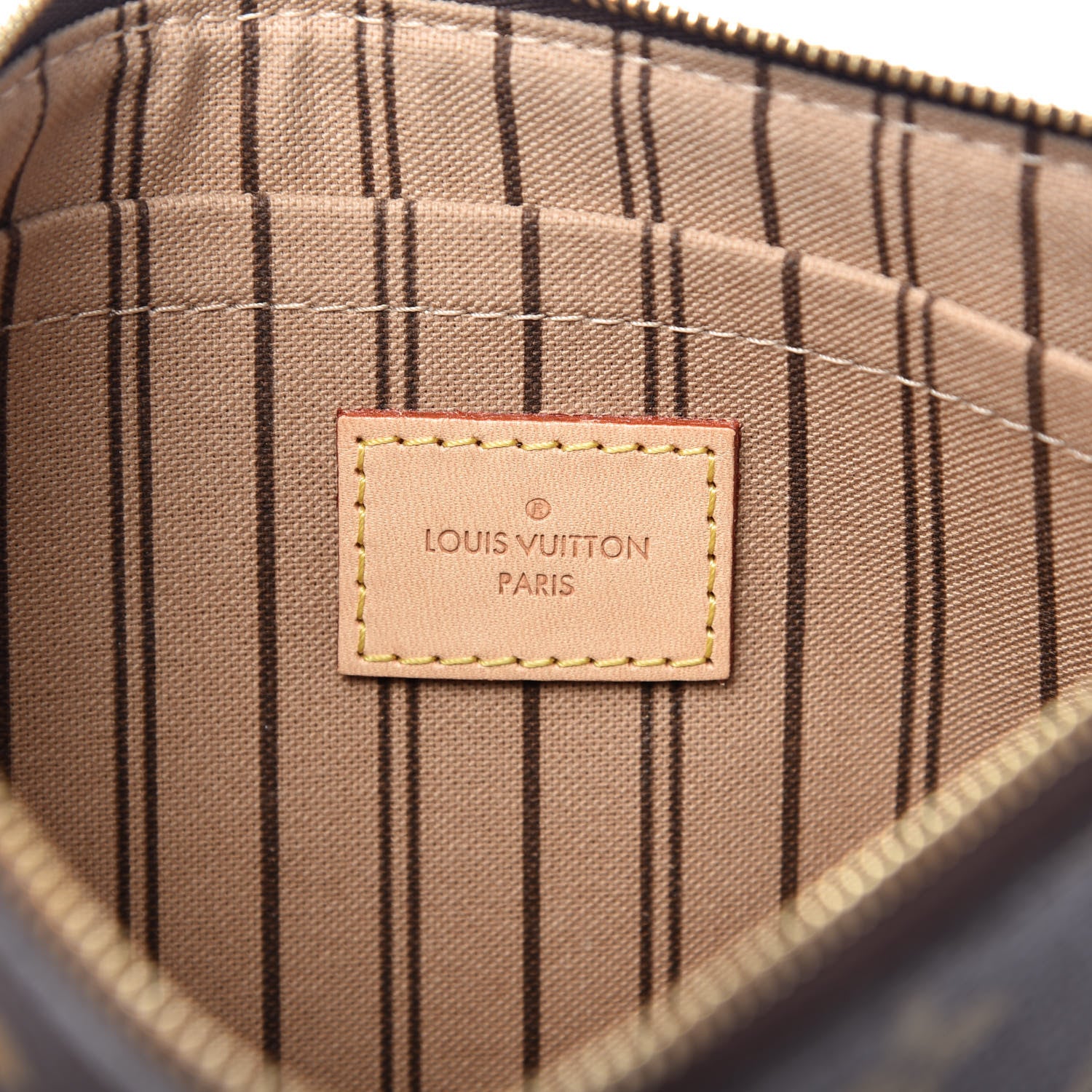Louis Vuitton Monogram Neverfull MM GM Pochette 8 of 9