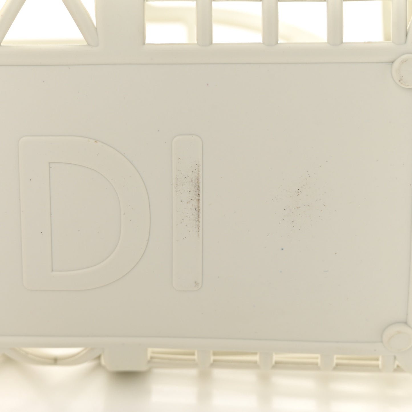 Recycled Plastic Vitello Liberty Matte Small Fendi Basket White Ice Miele Scuro