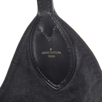 Louis Vuitton Monogram Flower Hobo Black 7 of 8