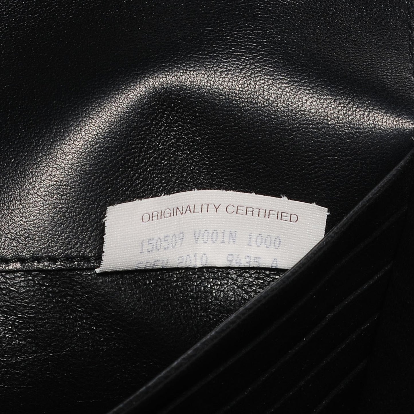 Nappa Intrecciato Continental Flap Wallet Nero Black