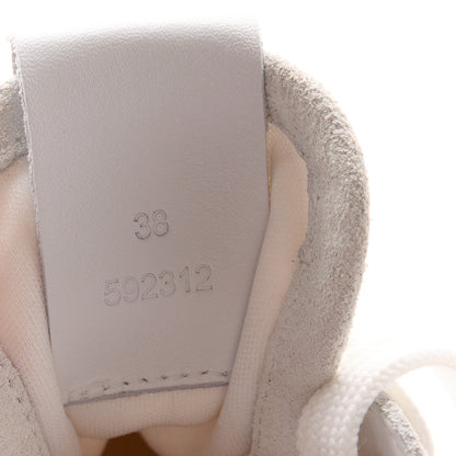 Loewe Nylon Suede Flow Retro Runner Sneakers 38 White 8 of 9