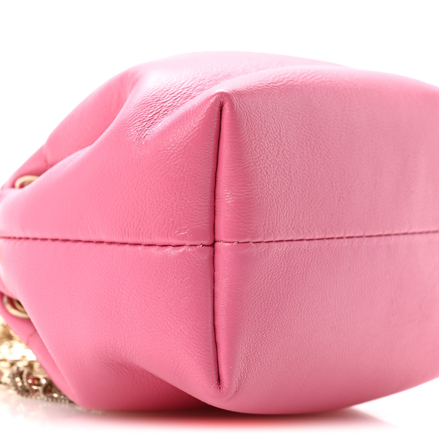 Lambskin Micro Bon Bon Bag Candy Pink