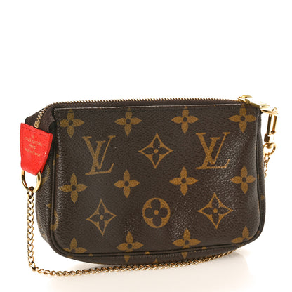 Louis Vuitton Monogram 2018 Christmas Animation Mini Cats Pochette Accessories 3 of 10