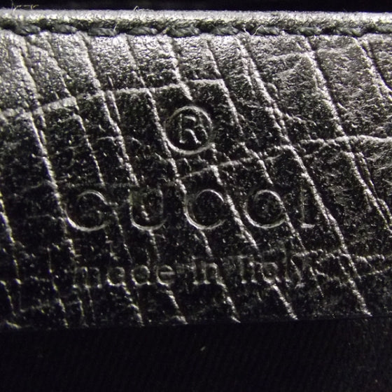 Monogram Horsebit Clutch Black