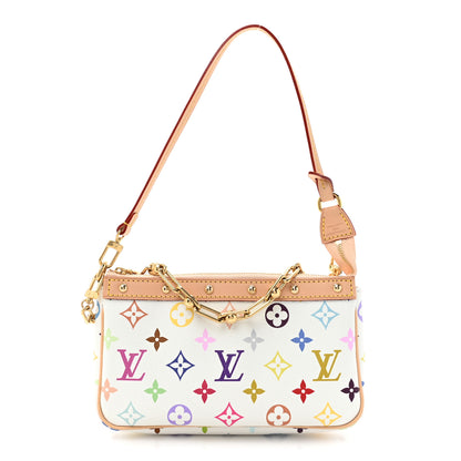 Louis Vuitton LV X TM Monogram Multicolor Pochette Accessories White 1 of 10
