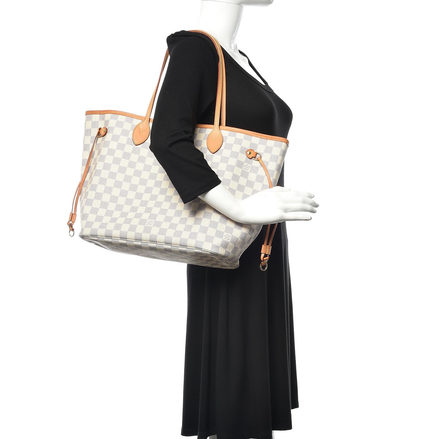 Louis Vuitton Damier Azur Neo Neverfull MM 2 of 13