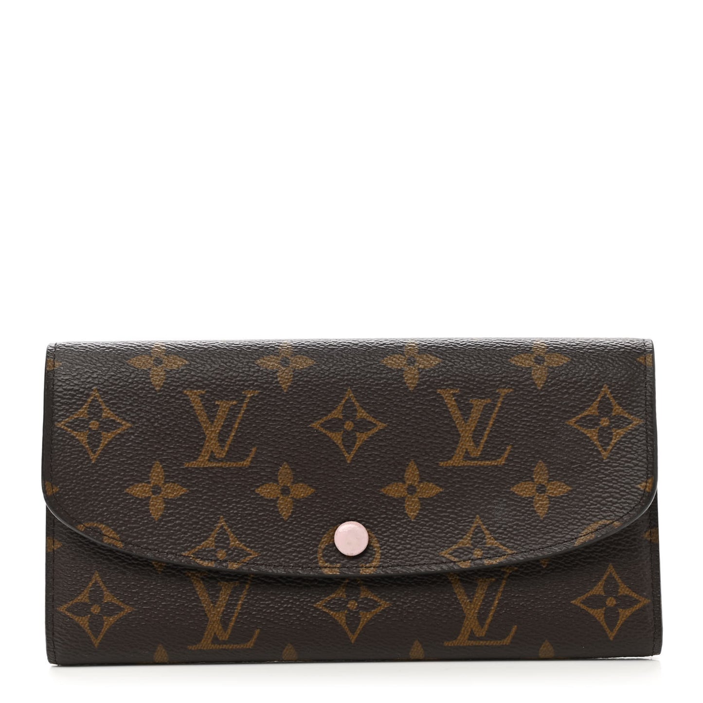 Monogram Emilie Wallet Rose Ballerine