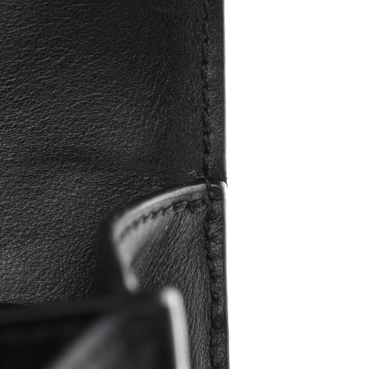 City Calf Saffiano Cahier Bag Talco Black