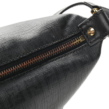 Fendi Zucchino Spalmati Vitello Messenger Bag Black 10 of 10