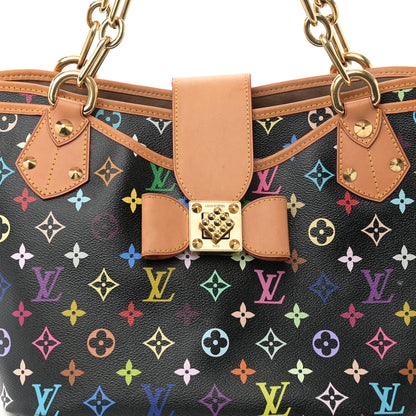 Louis Vuitton Monogram Multicolor Annie GM Black 8 of 10