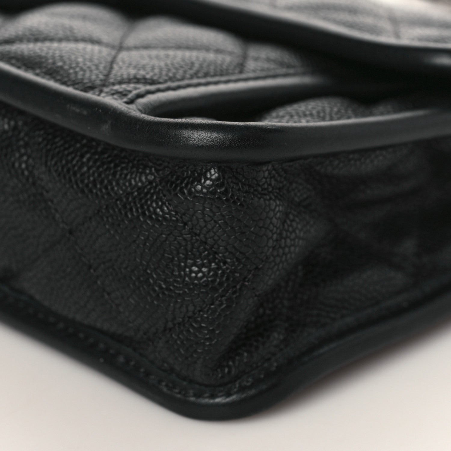 Chanel Caviar Quilted Medium French Riviera Flap Black 9 of 9