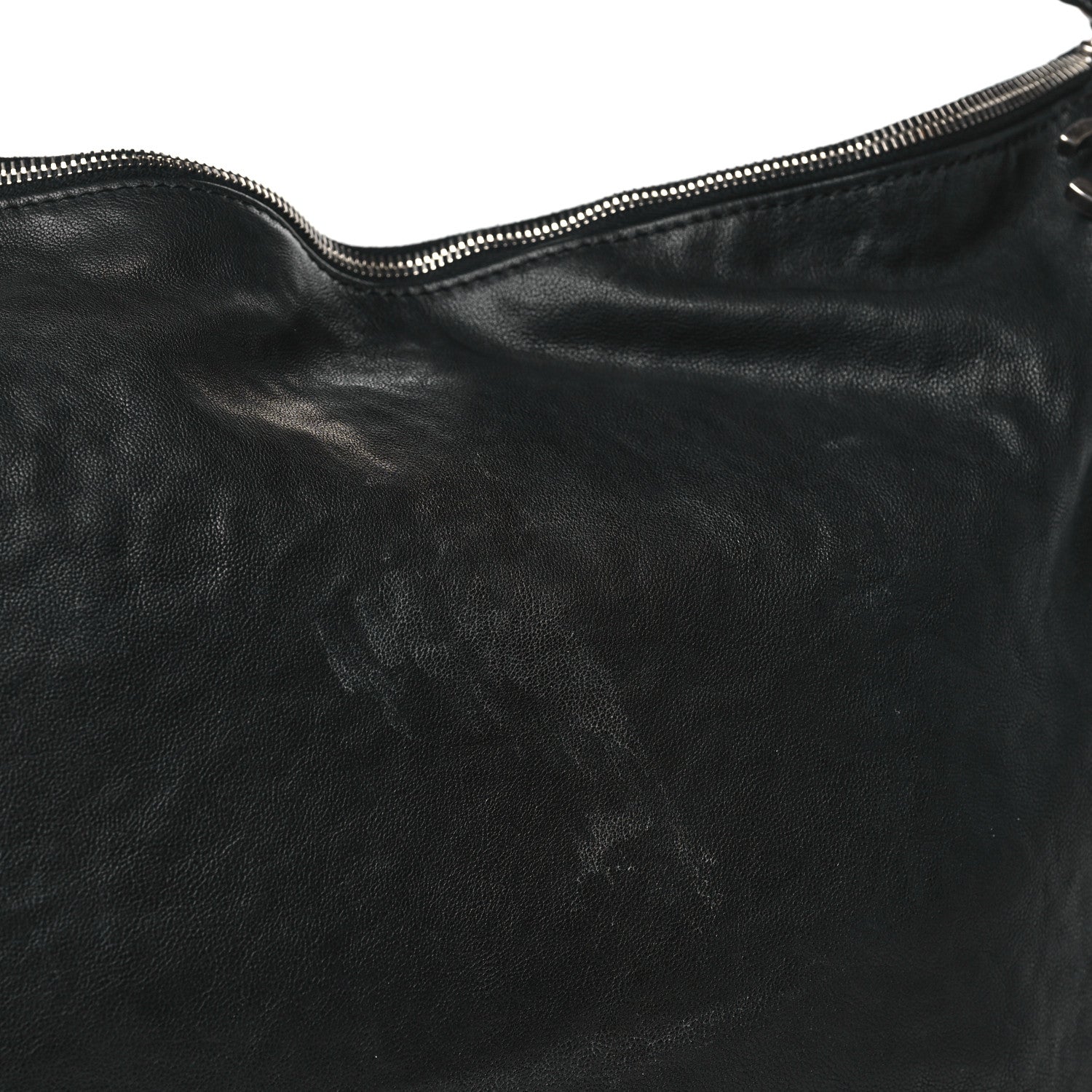 Chanel Calfskin Modern Chain Rhodoid Hobo Black 11 of 11