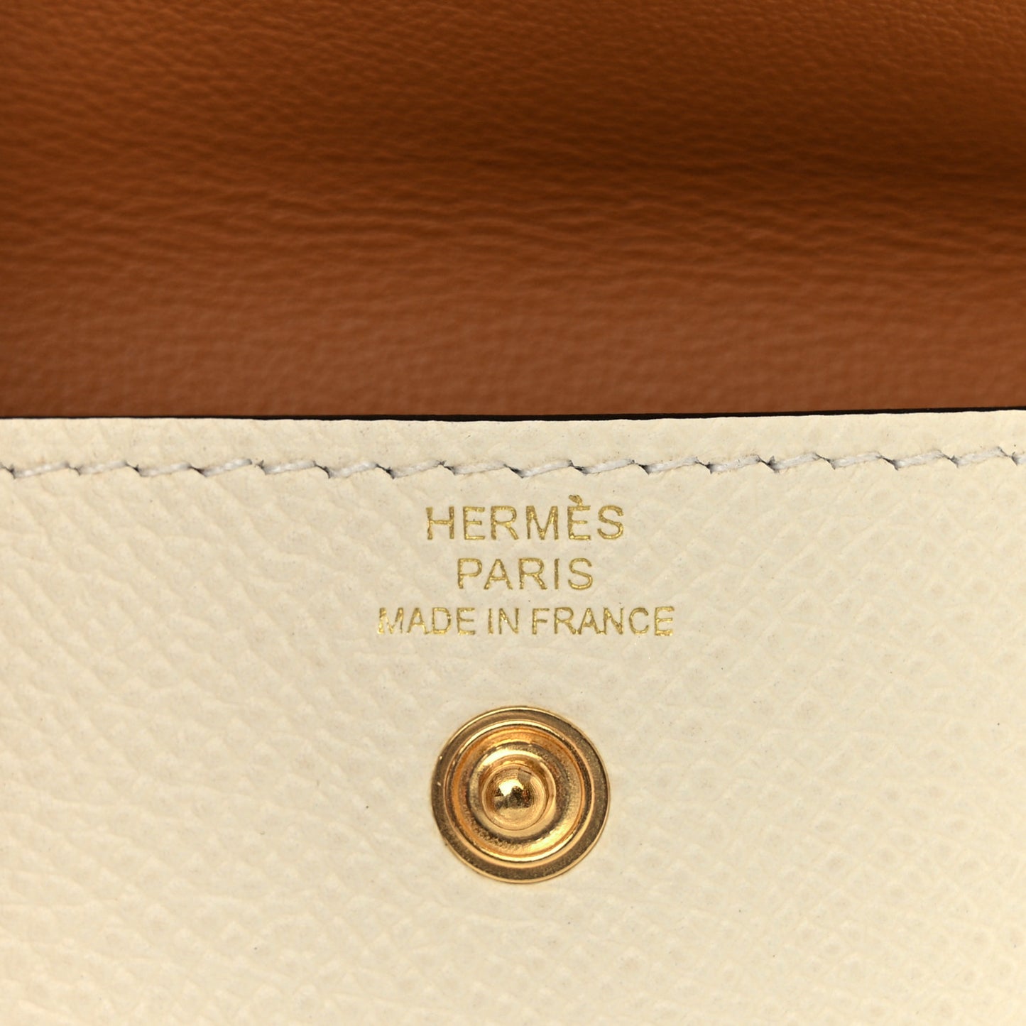 Epsom Kelly Pocket Belt Pouch Craie