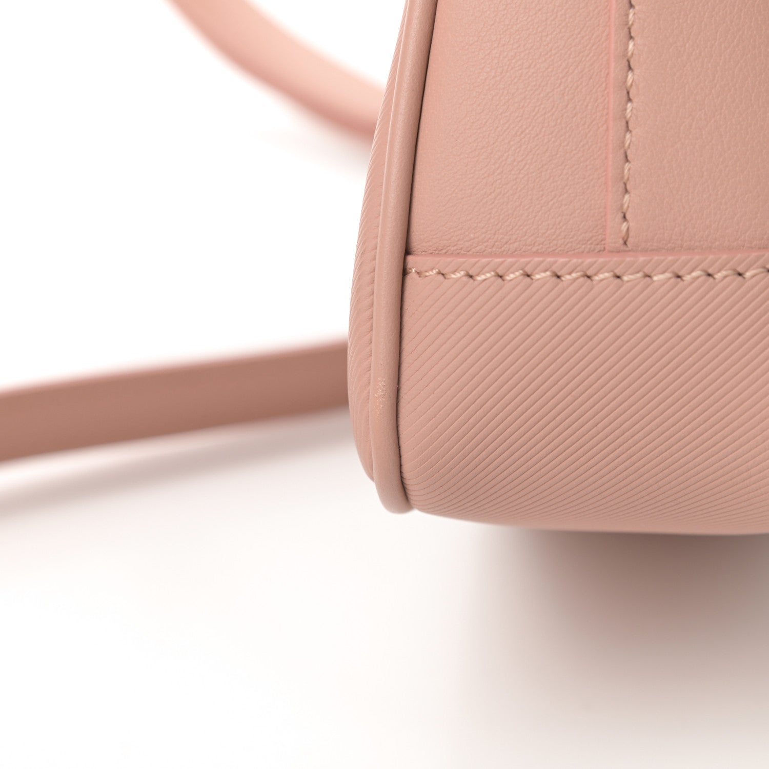 Burberry Trench Calfskin Mini DK88 Top Handle Bag Ash Rose 14 of 15