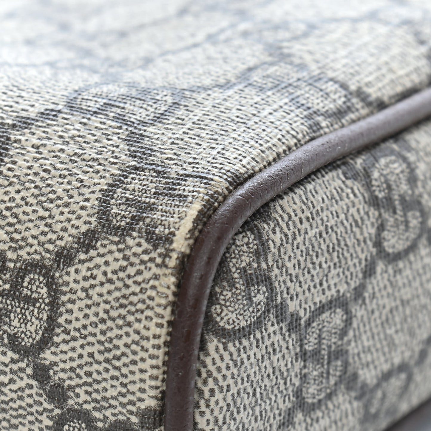 GG Supreme Monogram Web Small Ophidia Messenger Bag Brown