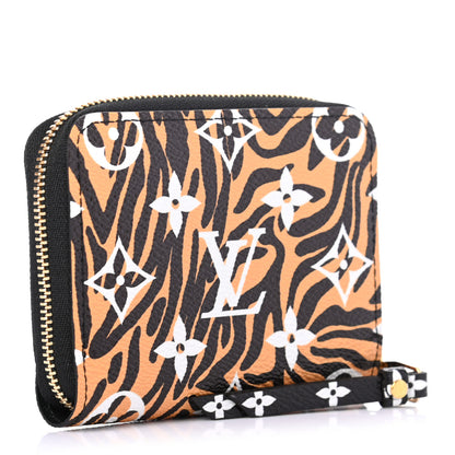 Louis Vuitton Monogram Giant Jungle Zippy Coin Purse Black 3 of 7