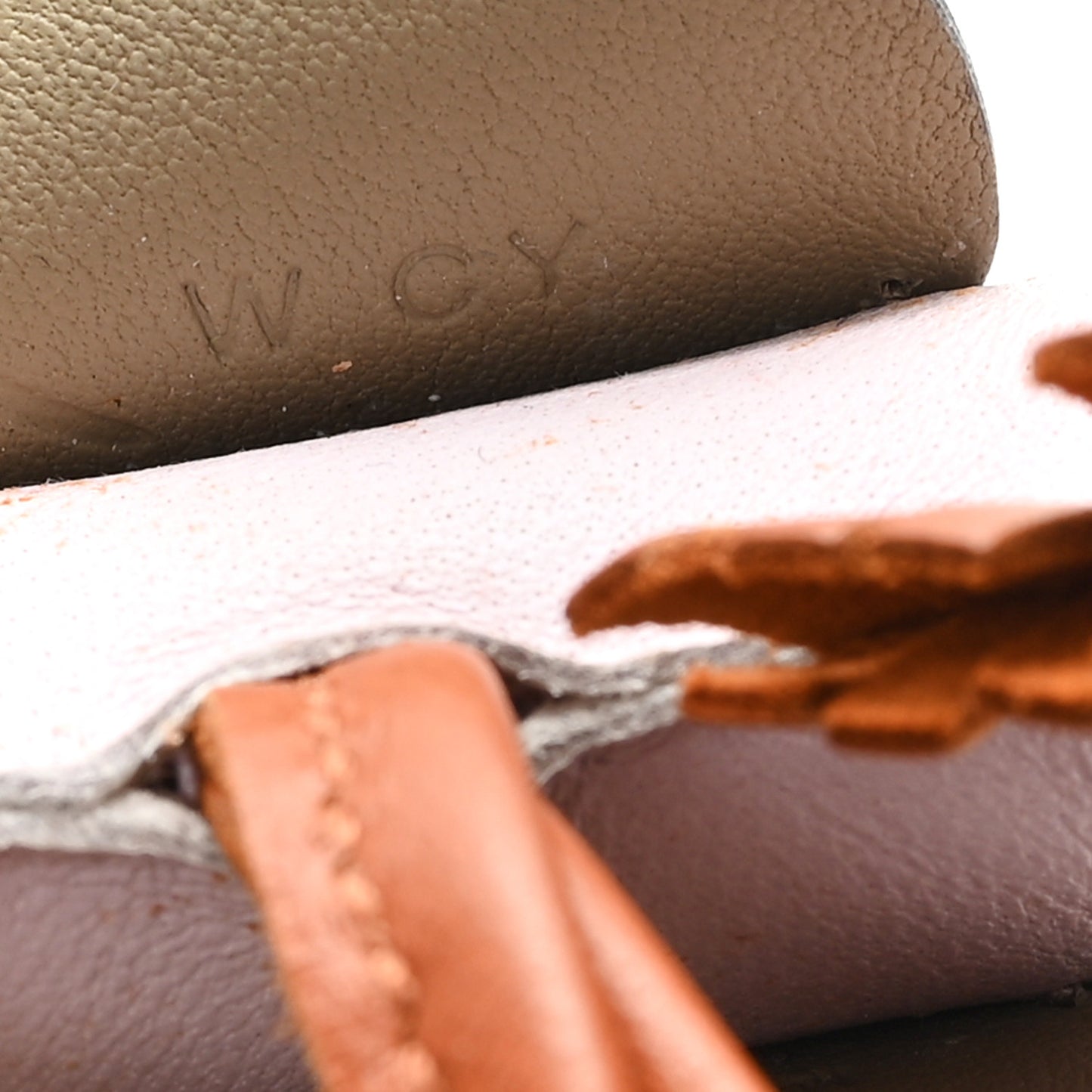 Milo Lambskin Grigri Rodeo Pegase Horse Bag Charm PM Mauve Pale Pain D'Epice Beige Marfa