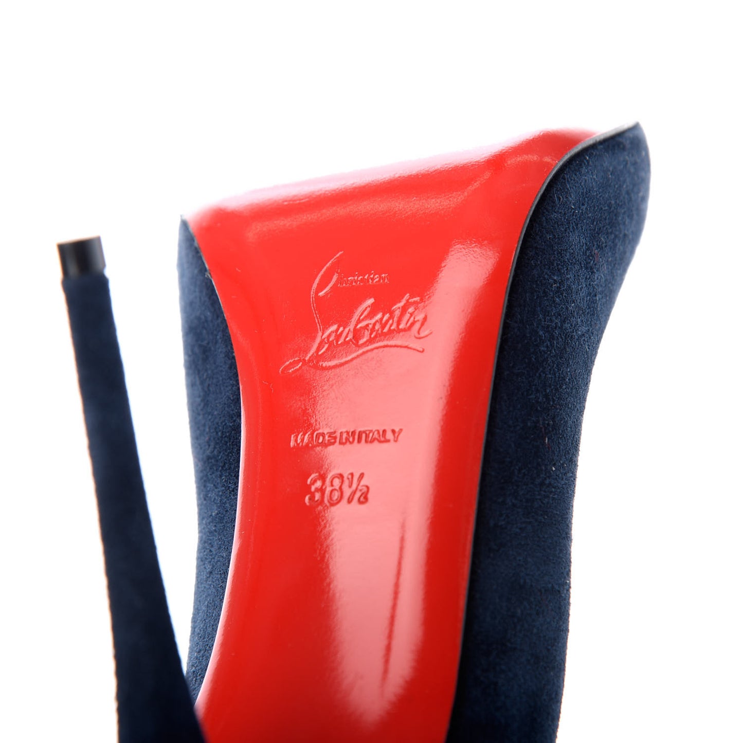 Veau Velours Eloise 100 Pumps 38.5 Marine