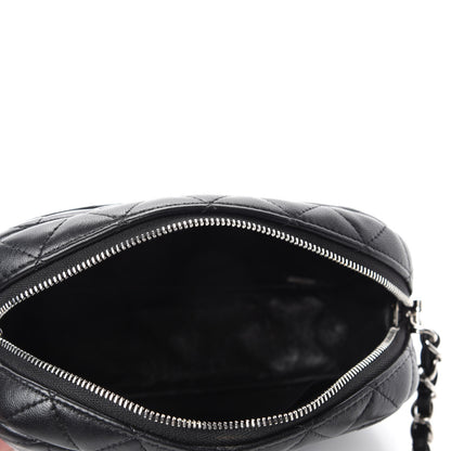 Chanel Lambskin Quilted Small Timeless Camera Case Black 5 of 12